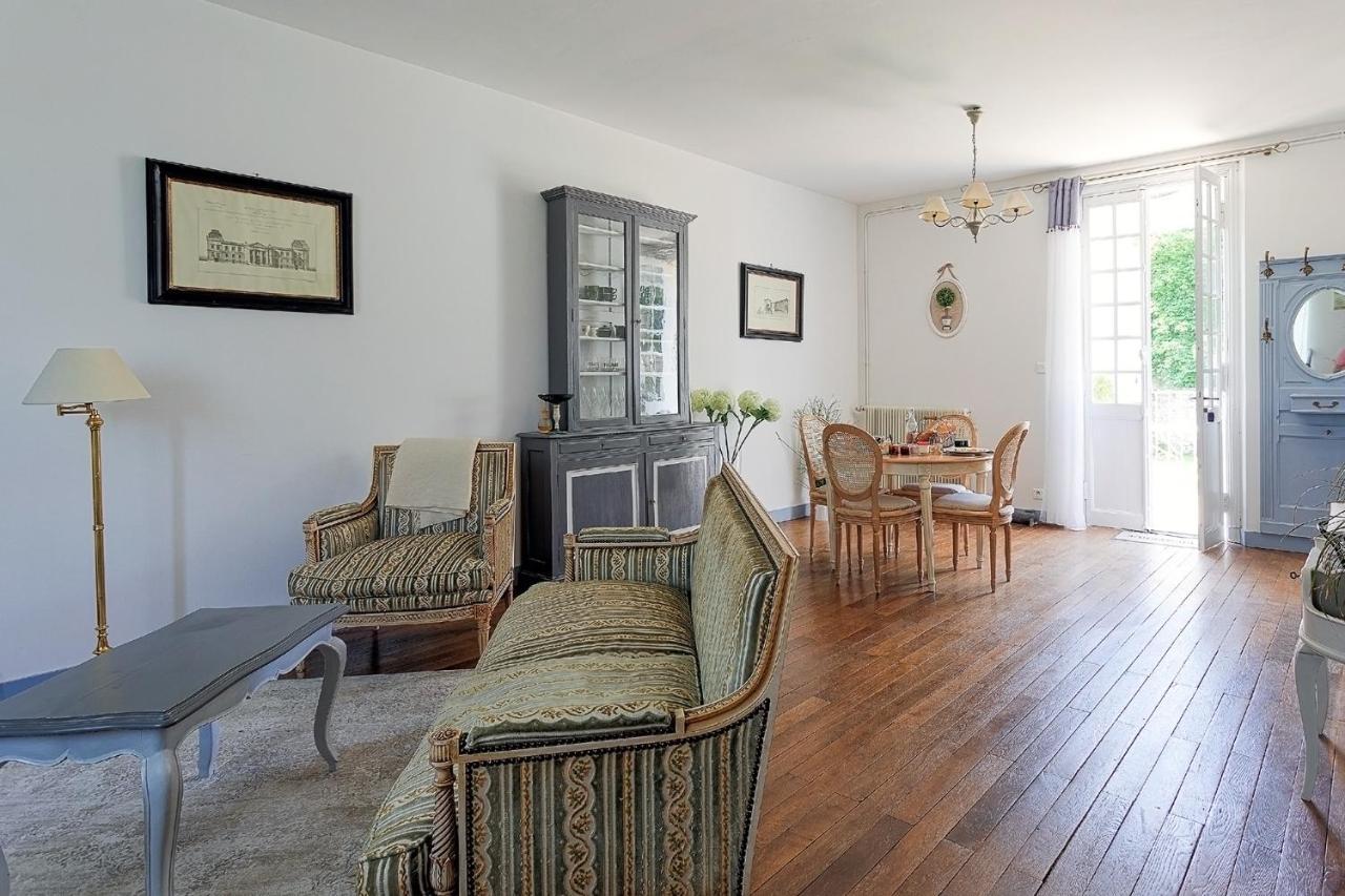Manoir De La Mazeraie, Ideal Pour Le Teletravail Joué-lés-Tours Luaran gambar