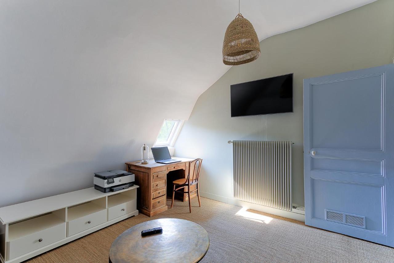 Manoir De La Mazeraie, Ideal Pour Le Teletravail Joué-lés-Tours Luaran gambar